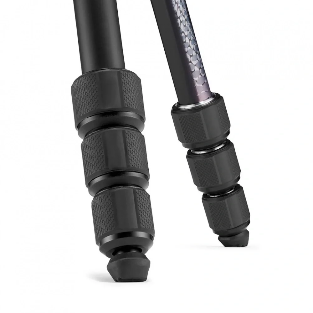 Versatile Black and Silver Camera Tripod